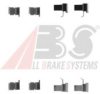 A.B.S. 1262Q Accessory Kit, disc brake pads